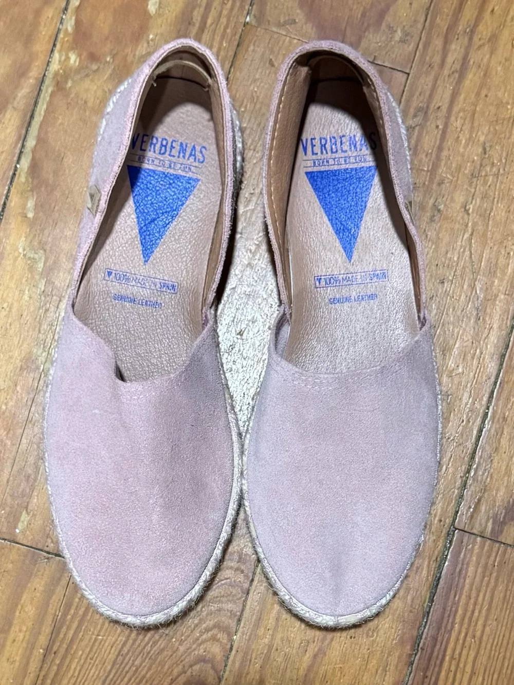 Verbenas Made In Spain Genuine Leather Slip-ons